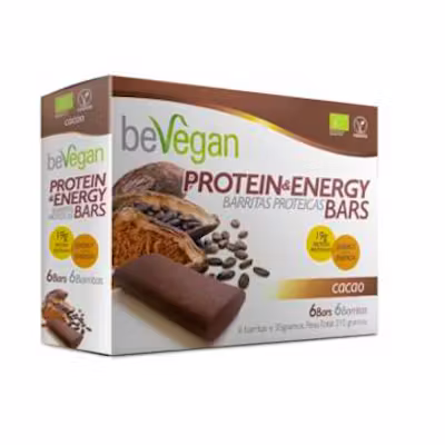Bevegan Barritas Proteicas Cacao - Energy Bio Vegan