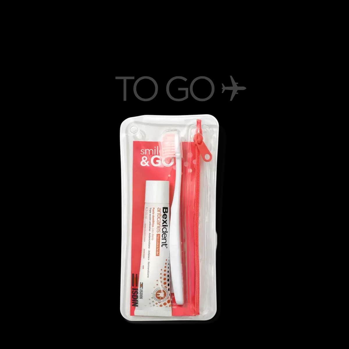 Isdin Bexident Smile & Go Anticaries Kit Formato Viaje