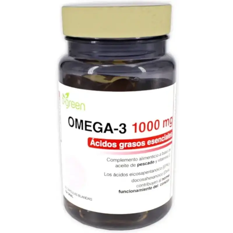 Bgreen Omega 3 1000 mg 30 Cápsulas
