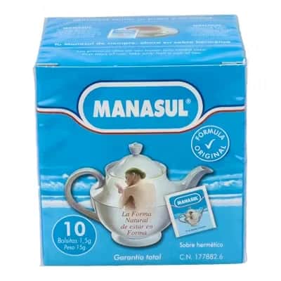 Manasul Té 10 Bolsitas - Infusión Natural Digestiva