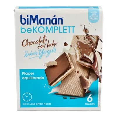 Bimanan Barquillo Chocolate Yogur | Snack Proteico