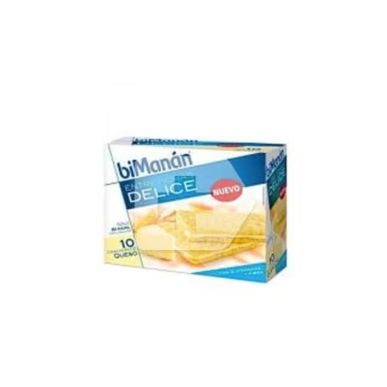 biManán® Entre horas crackers pizza 10uds