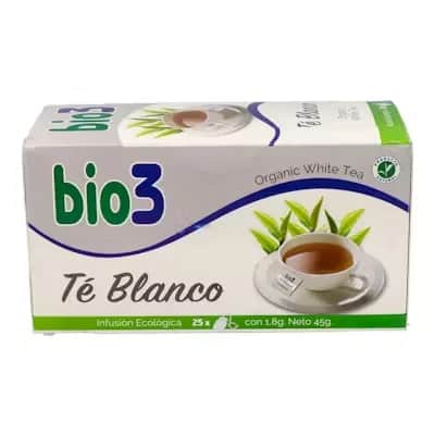 Té Blanco Bio 3 - Antioxidantes Naturales