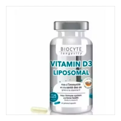 Biocyte Vitamina D Liposomal - Salud Ósea