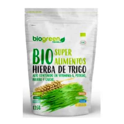 Biogreen Hierba de Trigo 125g | Superalimento Ecológico