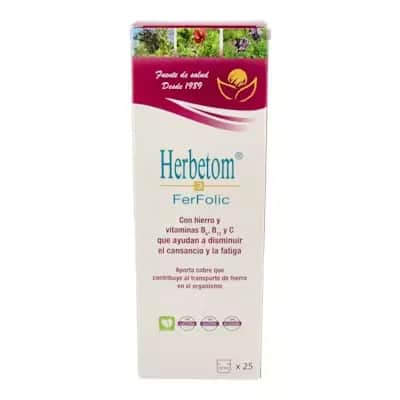 Bioserum Herbetom 3 FF Hierro 250ml | Déficit Hierro
