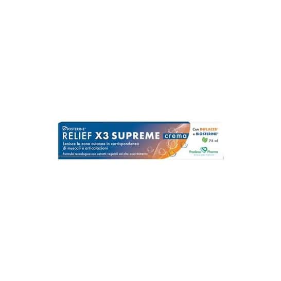 Biosterine Relief X3 Supreme Crema Calmante 75ml