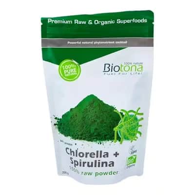 Biotona Chlorella Spirulina Raw 200G Bio | Superalimentos