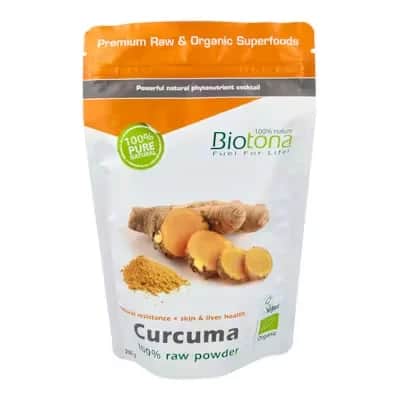 Biotona Cúrcuma Raw Powder 200g - Antioxidante Bio
