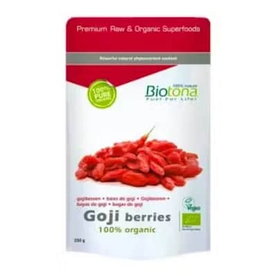 Biotona Goji Berries Bio 250G | Antioxidantes