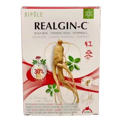 Realgin-C 20 Amp - Vitamina C y Energía