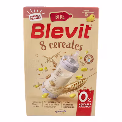 Blevit Bibe 8 Cereales | Papilla en Biberón