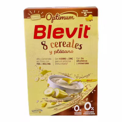 Blevit Optimum 8 Cereales + Plátano | Papilla