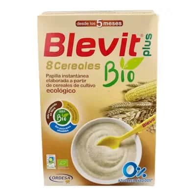 Blevit Plus 8 Cereales Bio 250Gr - Papilla Orgánica