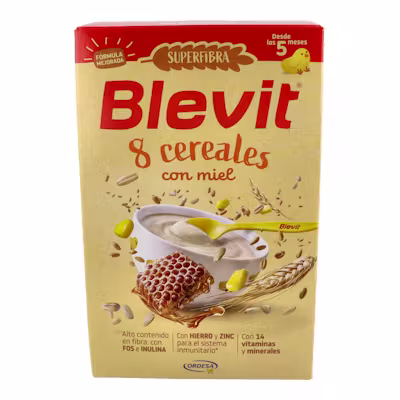 Blevit Super Fibra 8 Cereales Miel | 500g