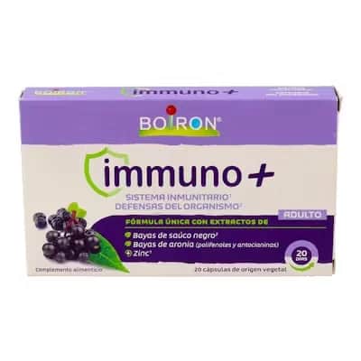 Boiron Immuno+ 20 Caps | Fortalece Sistema Inmune