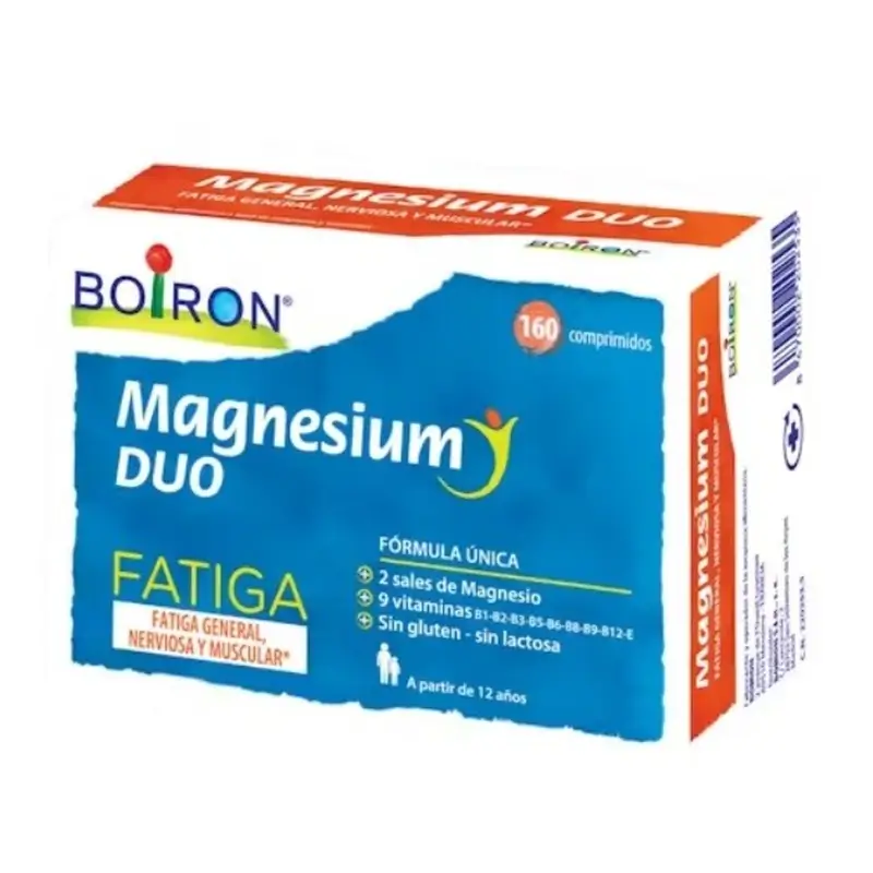 Boiron Magnesium Duo Fatiga, 160 Comprimidos