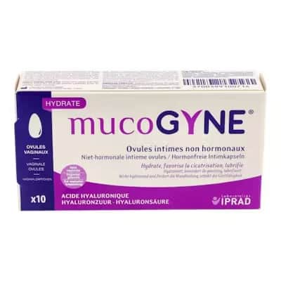 Mucogyne Óvulos 10U - Hidratación Vaginal
