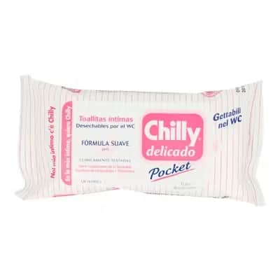 Chilly Delicado Pocket - Toallitas Higiene Íntima