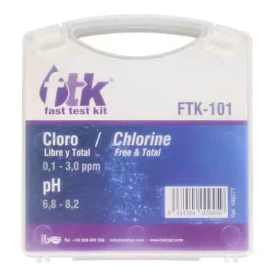 React FTK-101 Kit Cloro-pH DPD Piscina
