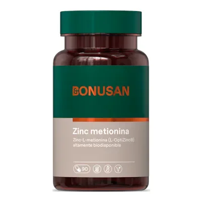 Bonusan Zincmetionina 15mg 90 Comp | Defensas