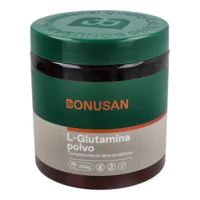 L-Glutamina Bonusan 200gr - Recuperación Muscular