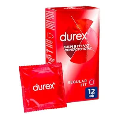 Durex Sensitivo Contacto Total 12 Ud - Ultra Fino