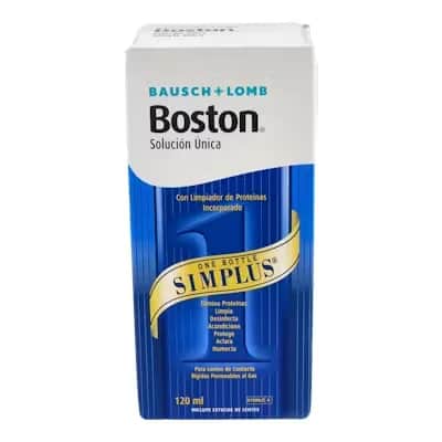 Boston Simplus 120 ml - Solución Lentes de Contacto