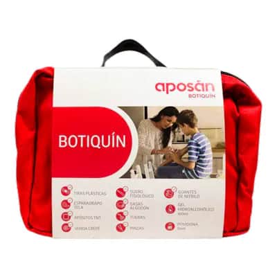 Botiquín Aposan - Kit Completo Primeros Auxilios