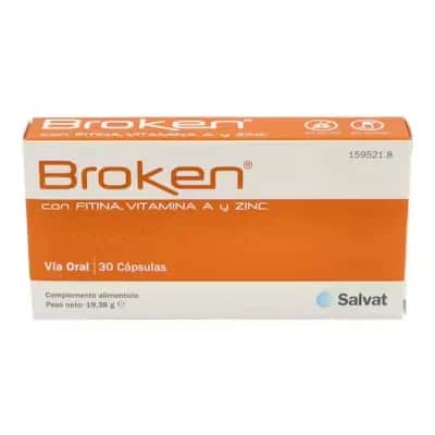Broken 30 Caps - Salud Ósea y Dental