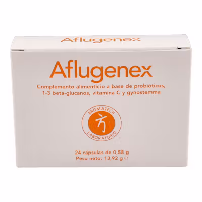 Bromatech Aflugenex 24 Caps | Defensas Respiratorias