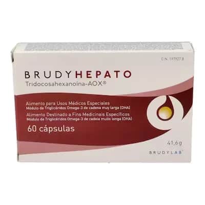 Brudyhepato 60 Caps | Hepatoprotector con Omega-3