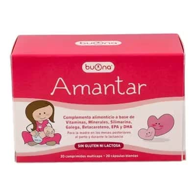 Buona Amantar 20+20 Cápsulas - Lactancia