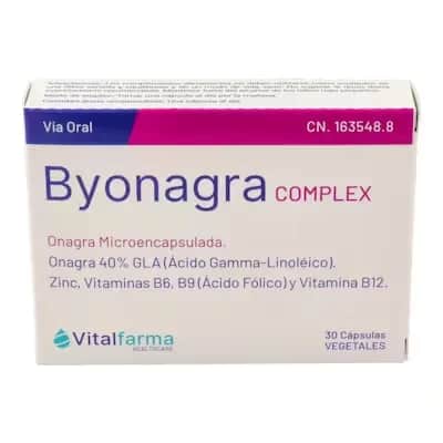 Vitalfarma Byonagra Complex 30 Cáps - Salud Sexual