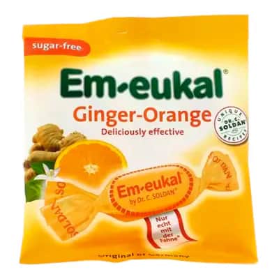 Caramelos Eukal Naranja - Vías Respiratorias Despejadas