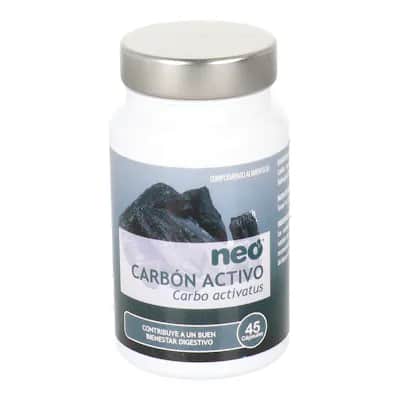 Carbón Activo Neo 45 Caps | Desintoxicación