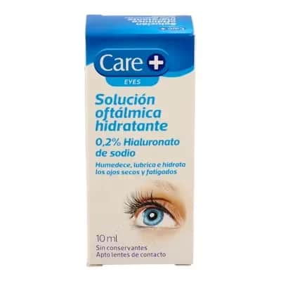 Care+ Sol Oftal 0,2% Hialuronato - Lubricante Ocular