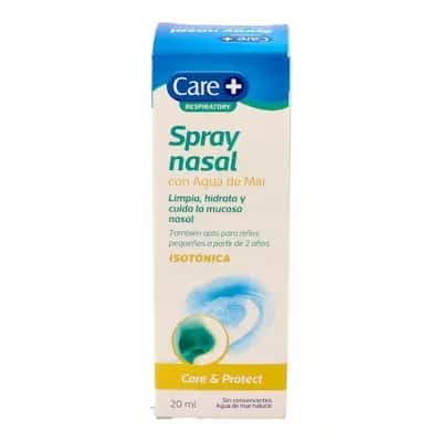 Care+ Spray Nasal - Descongestivo con Agua de Mar