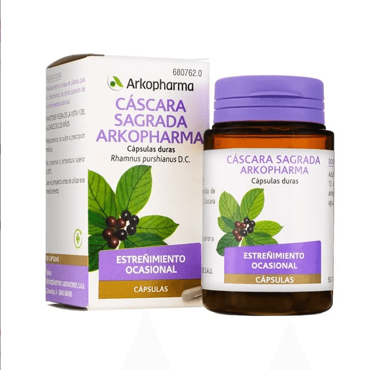 Arkopharma Cáscara sagrada 250 mg 50 cápsulas