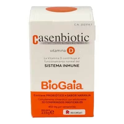 Casenbiotic Vitamina D 30 Comp | Probióticos