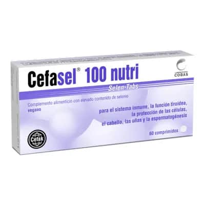 Cefak Cefasel 100 Nutri 60 Comp | Selenio