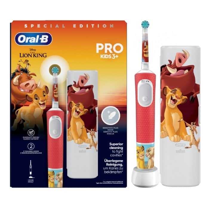 ORAL-B Cepillo Dental Eléctrico Infantil Rey León 1 unidad