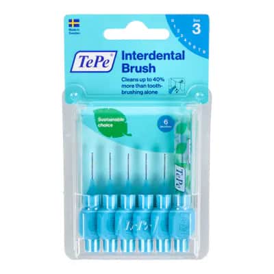 Cepillo Interdental Tepe 0,6 Azul 6 U