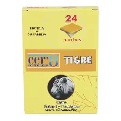 Cer'8 Antimosquitos Tigre 24 Parches