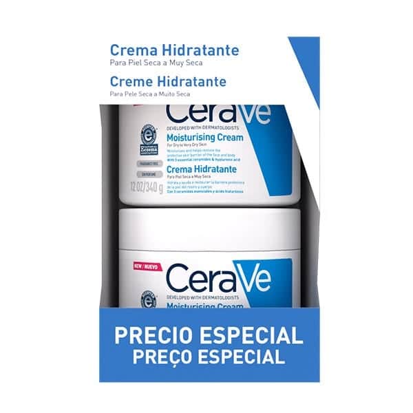 Cerave Crema Hidratante Duplo Piel Seca y Muy Seca