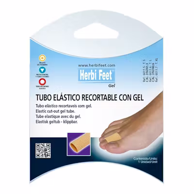 Tubo Recortable con Gel Pequeño | Protección Dediles