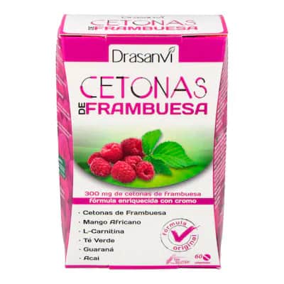 Cetonas Frambuesa Drasanvi 60cp - Control de Peso