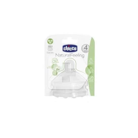 Chicco® tetina Step Up 2 tetina boca ancha flujo rápido 2uds