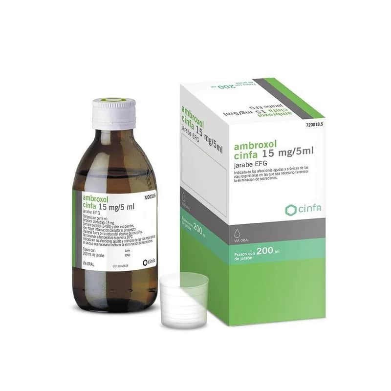Ambroxol Cinfa 3mg/ml - Jarabe Fluidificante