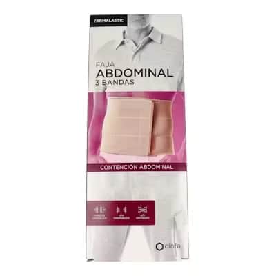 Cinfa Faja Abdominal 3 Bandas TG | Soporte
